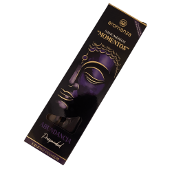 Sahumerio Moments Abundance Prosperity Incense Aromanza Argentina - 5 أعواد حرفية سميكة