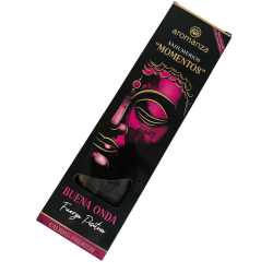 Sahumerio Moments Good Wave Positive Force Incense Aromanza Argentina - 5 أعواد حرفية سميكة