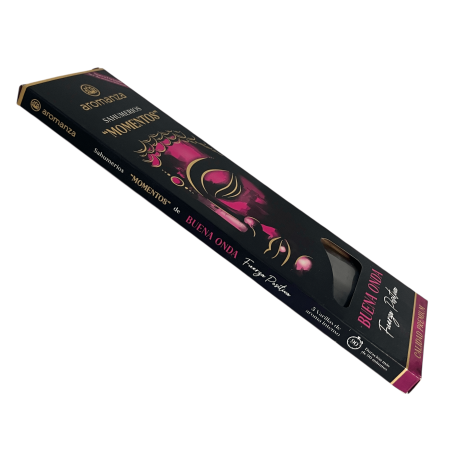 Sahumeri Moments Bona Onda Força Positiva Inciensos Aromanza Argentina - 5 varetes gruixutes artesanals