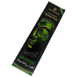 Sahumerio Moments of Well-being Tranquility and Comfort Incense Aromanza Argentina - 5 thick handmade sticks