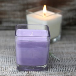 Candele di soia senza etichetta - Lavanda e Basilico  - 2