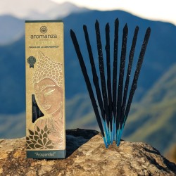 Tibetan Incense Yagra of Abundance Prosperity Incense Aromanza Argentina - Handmade incense 8 extra thick sticks