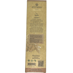 Incienso Tibetano Coco Paz Interior Inciensos Aromanza Argentina - Sahumerio artesanal 8 varillas extra gruesas