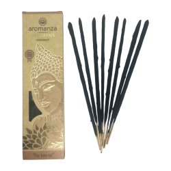 Encens tibétain Coco Interior Peace Incense Aromanza Argentina - Encens fait à la main 8 bâtonnets extra épais