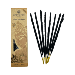 Incenso Tibetano Super Palo Santo Incenso Good Wave Aromanza Argentina - Incenso fatto a mano 8 bastoncini extra spessi