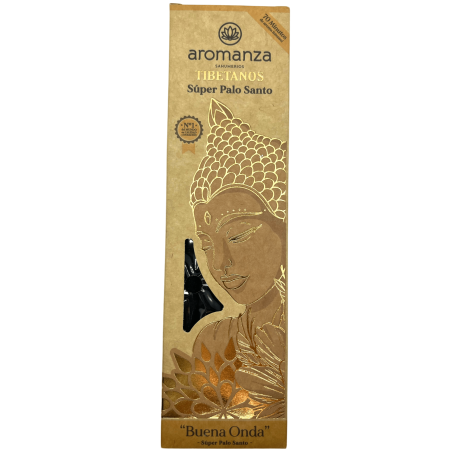 Tămâie tibetană Super Palo Santo Good Wave Tămâie Aromanza Argentina - Tămâie manuală 8 bețișoare extra groase