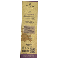 Incenso Tibetano Lavanda della Valle Incenso Anti Stress Aromanza Argentina - Incenso fatto a mano 8 bastoncini extra spessi