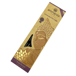 Incenso Tibetano Lavandas do Vale Incenso Anti Stress Aromanza Argentina - Incenso Feito à Mão 8 Varetas Extra Grossas