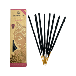 Incenso Tibetano Bacca Bacio Home Dolcezza Incenso Aromanza Argentina - Incenso Fatto a Mano 8 bastoncini extra spessi