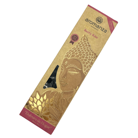 Incenso Tibetano Bacca Bacio Home Dolcezza Incenso Aromanza Argentina - Incenso Fatto a Mano 8 bastoncini extra spessi