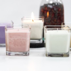 Velas de Soya sin Etiqueta- Cucumber & Mint - 2