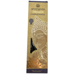 Incienso Tibetano Fragancia Oriental Meditación Inciensos Aromanza Argentina - Sahumerio artesanal 8 varillas extra gruesas