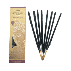 Incenso Tibetano Violette di Persia Incenso Rivitalizzante Aromanza Argentina - Incenso fatto a mano 8 bastoncini extra spessi