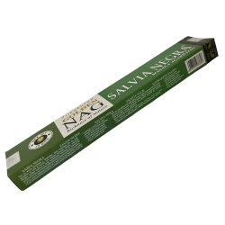 Black Sage Incense GOLDEN NAG Black Sage Vijayshree Fragrance - 1 Pack of 15gr.