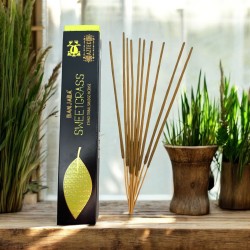 Ethnic Incense Sweet Grass Banjara Aztec Sweetgrass - 1 Pack of 15gr.