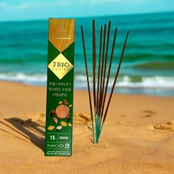 Incense AROMA Trio Palo Santo, White Sage and Jasmine - Trio Series 1 pack 15gr.