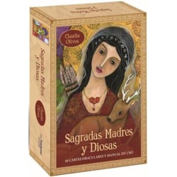 Oráculo das Sagradas Mães e Deusas - 40 cartas oraculares e manual do usuário