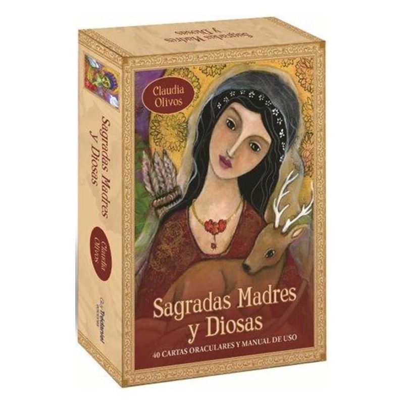 Oràcul Sagradas Mares i Déu - 40 cartes oraculars i manual d'ús-TAROT-HOSTENATURA