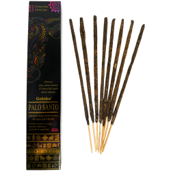 Animal Spirits Encens Palo Santo Toro Encens Goloka - Paquet de 8 bâtonnets d’encens bio