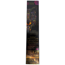 Animal Spirits Lavender Fox Incense Goloka Incense - Pack of 8 organic incense sticks