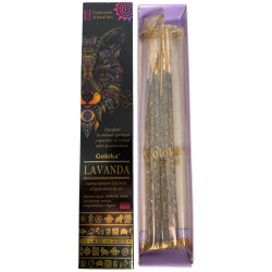 Animal Spirits Lavender Fox Incense Goloka Incense - Pack of 8 organic incense sticks