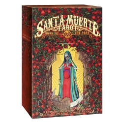 Santa Muerte Tarot Book Of The Dead - Lo Scarabeo - Fabio Listrani - Book and 78 Tarot Cards