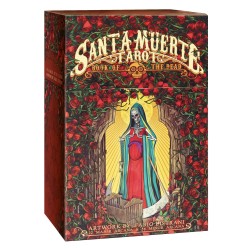 Tarot Santa Muerte Book Of the Dead - Lo Scarabeo - Fabio Listrani - Libro y 78 Cartas del Tarot