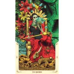 Santa Muerte Tarot Book Of The Dead - Lo Scarabeo - Fabio Listrani - Book and 78 Tarot Cards