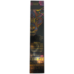 Animal Spirits Incense Dragon Blood Leopard Incense Goloka - Pack of 8 organic incense sticks