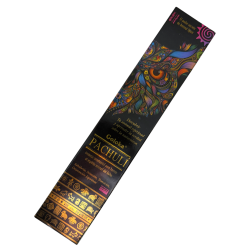 Animal Spirits Patchouli Owl Incense Goloka Incense - Pack of 8 organic incense sticks