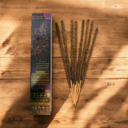 Incenso Animal Spirits Cedro Pino Topo Incenso Goloka - Confezione da 8 bastoncini di incenso biologico