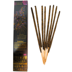 Animal Spirits Incense Cedar Pine Mouse Incense Goloka - Pack of 8 organic incense sticks