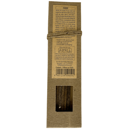 Incenso Banjara Ritual Myrrh - Resina Ritual - 8 barras