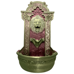 Lion's Fountain Incense Burner - Reflux Cone Incense Waterfall - HOSTENATURA