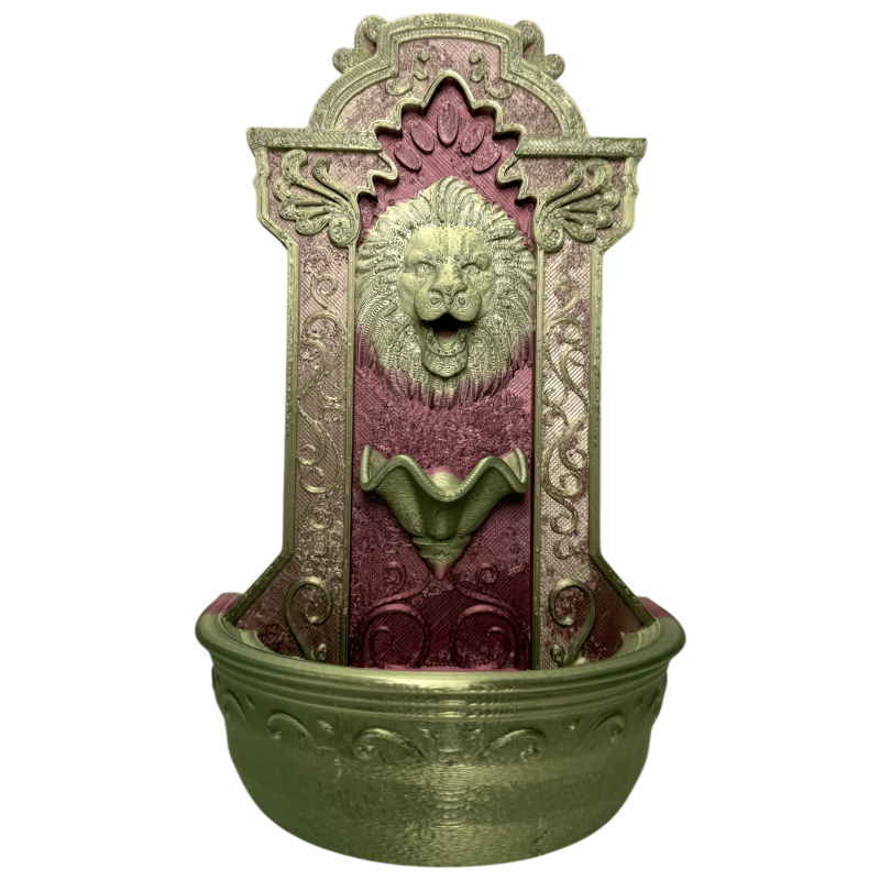 Lion's Fountain Incense Burner - Reflux Cone Incense Waterfall - HOSTENATURA-REVERSE FLOW INCENSE BURNERS-HOSTENATURA