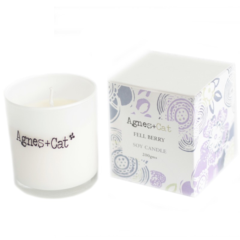 Bougie votive - Fell Berry-BOUGIES EN POT DE VERRE-HOSTENATURA