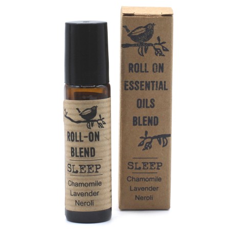 Roll-on eterisk oljeblandning Sleep Kamomill, Lavendel och Neroli med vitamin E - 10 ml.