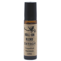 Roll-on Essential Oil Blend Energy Grapefruit, Tangerine and Lime with vitamin E - 10ml.