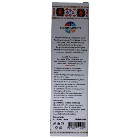 Spray de odorizant Palo Santo Protection SACRED ELEMENTS de la HEM - 100ml.