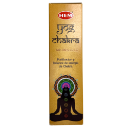 Yog Chakra Air Freshener Spray SACRED ELEMENTS from HEM - 100ml. - Purification and Balance of the Chakras