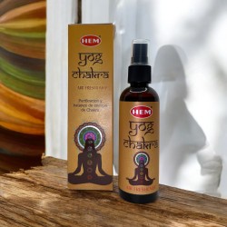 Yog Chakra Air Freshener Spray SACRED ELEMENTS from HEM - 100ml. - Purification and Balance of the Chakras