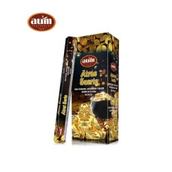 Incense Attracts Luck AUM Fragrances - Box of 6 incense boxes of 20 bars - Good Luck, Satisfaction and Good Mood