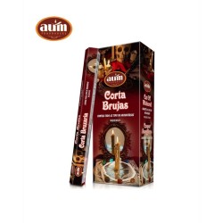 AUM Fragrances Witchcraft Cutter Incense - علبة تحتوي على 6 علب بخور سعة 20 قطعة - ضد جميع أنواع التعاويذ