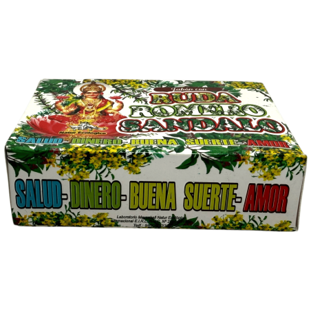 Jabón Esotérico Ruda, Romero y Sándalo Místico Esotérico 100gr. - Salud, Dinero, Buena Suerte y Amor