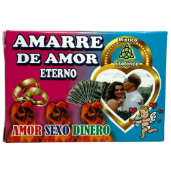 Jabón Esotérico Amarre de Amor Eterno Místico Esotérico 100gr. - Amor, Sexo y Dinero