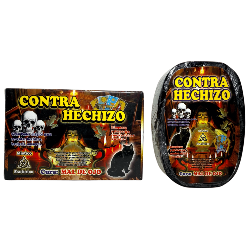 Jabón Esotérico Contra Hechizo Místico Esotérico 100gr. - Cura del Mal de Ojo-JABONES ESOTÉRICOS-HOSTENATURA