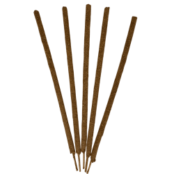 Frankincense Frankincense and Cinnamon Premium Nirvana Brazil Tranquility and Self-confidence - 5 thick handmade sticks - Made i