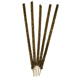 Palo Santo Incense, Frankincense & Myrrh Premium Nirvana Brazil Purification - 5 thick handmade sticks - Made in Brazil