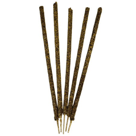 Palo Santo Rökelse, Frankincense & Myrra Premium Nirvana Brazil Purification - 5 tjocka handgjorda pinnar - Tillverkad i Brasili