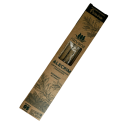 Premium Rosemary Incense Nirvana Brazil Controls Anxiety & Energizing - 5 Thick Handmade Sticks - Made in Brazil